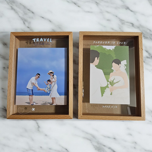 ✨客製化實木存錢筒✨雙層防刮